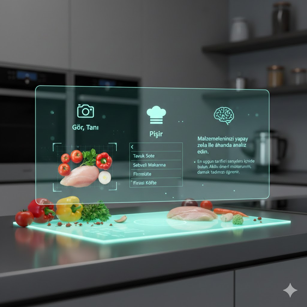AI ile tarif önerisi